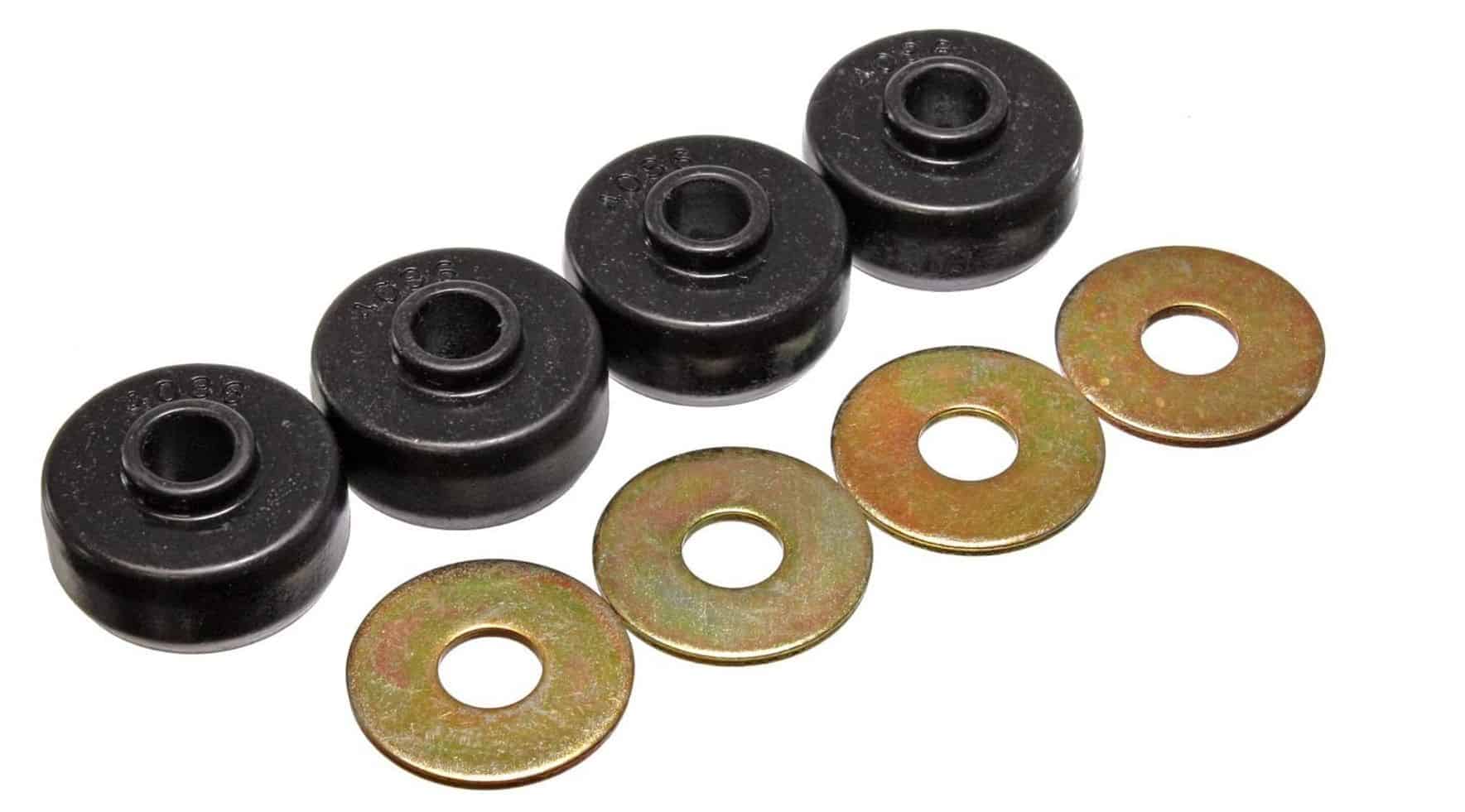 Rear Leaf Spring Bushing Kit: 84-96 Corvette